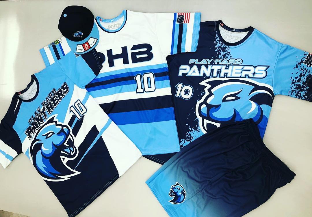 Panthers Custom Dye Sublimated Baseball Jersey