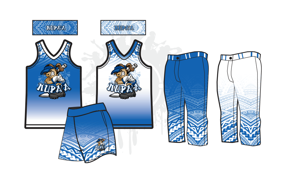 half sublimation jersey design